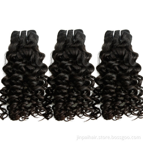 JP Hair natural looking Jerry Curl Virgin Hair 100% Brazilian Human Hair amazing price sale